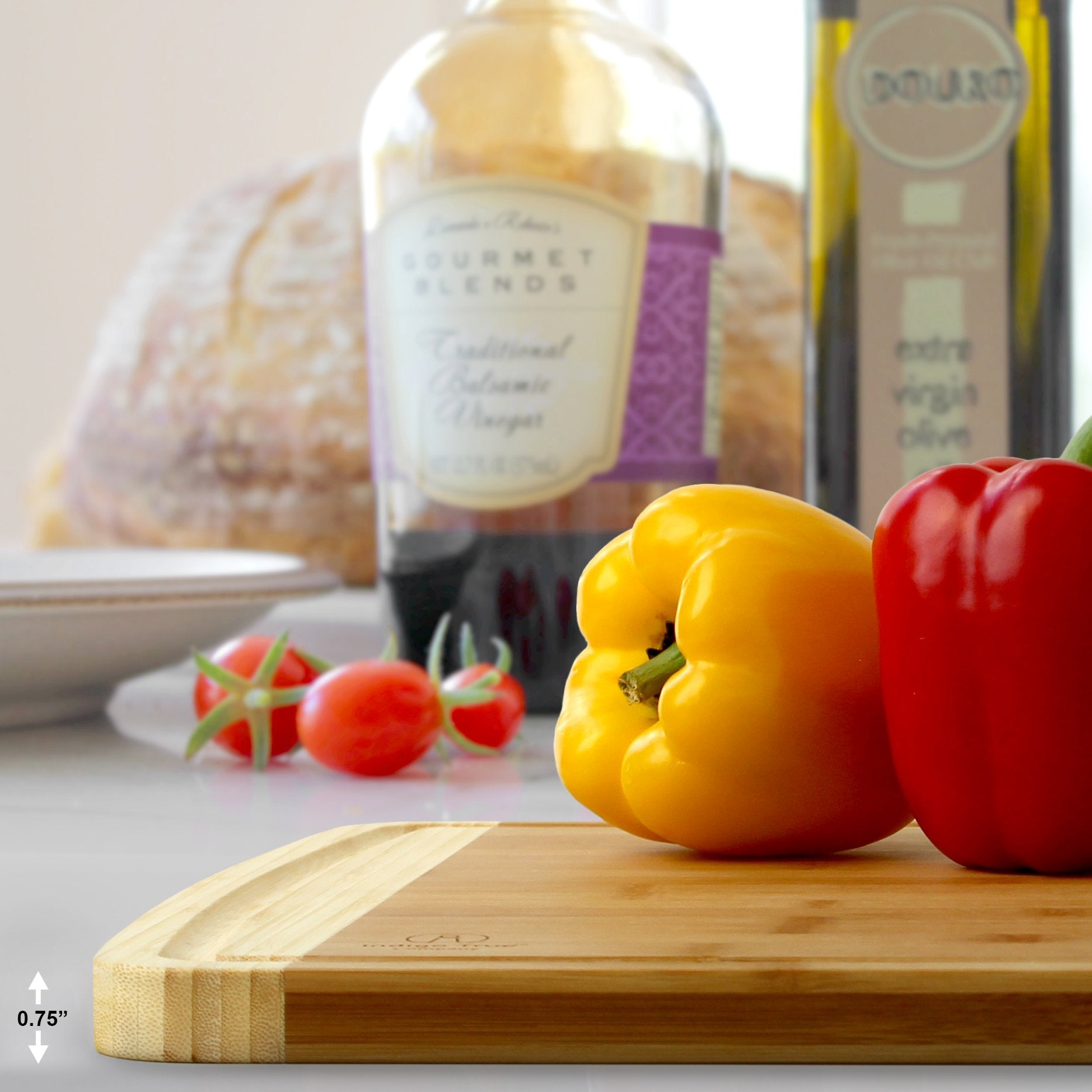 Large Bamboo Cutting Board