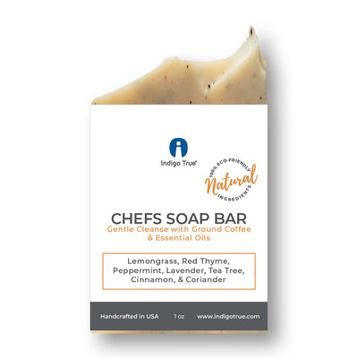 Chefs Soap Bar - Ground Coffee and Essential Oils (1oz)