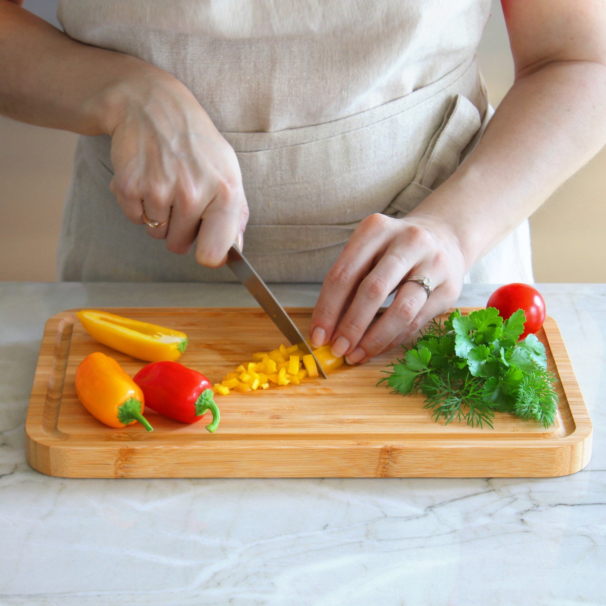 Small Bamboo Cutting Board