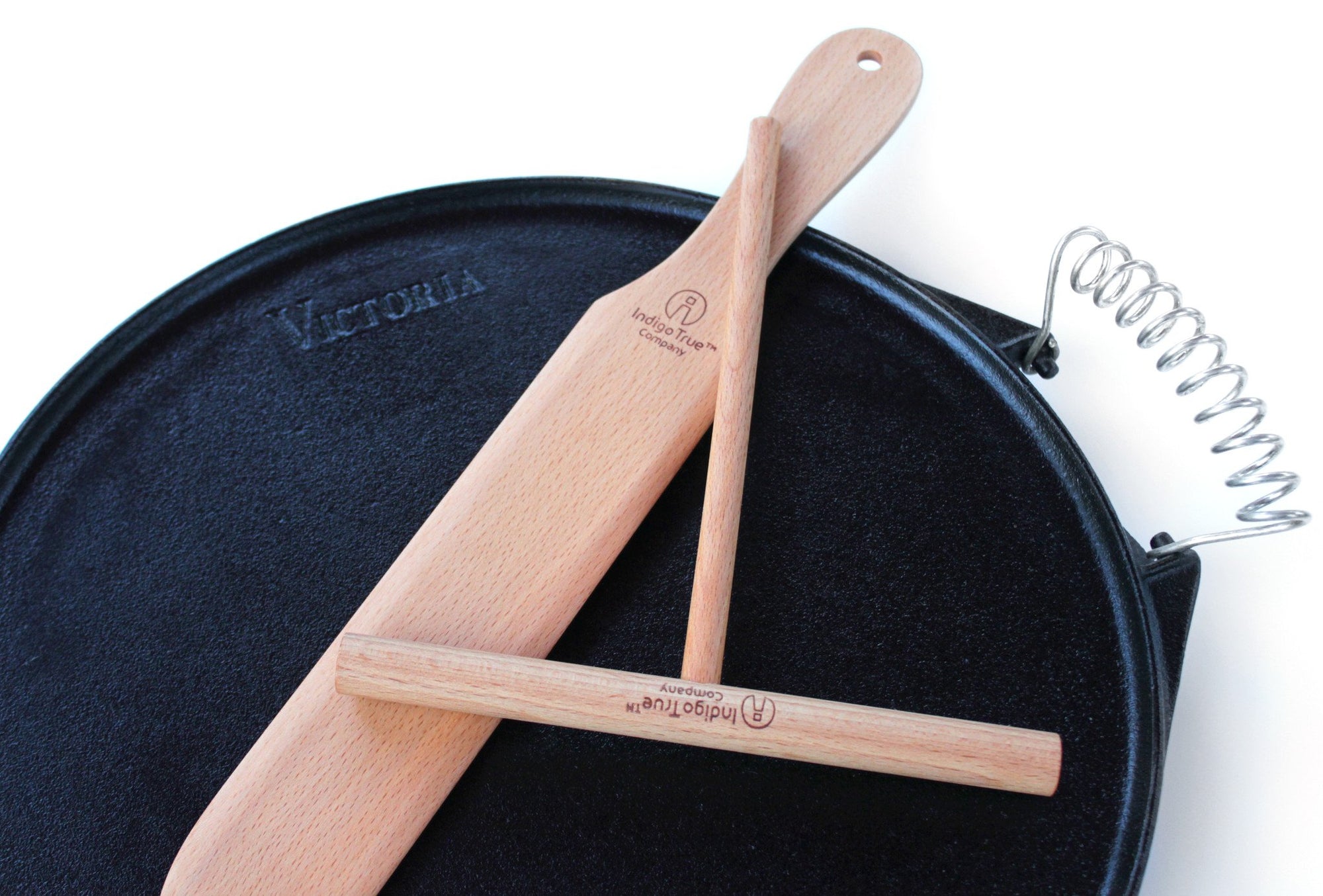 7" Crepe Spreader and 14" Spatula Set