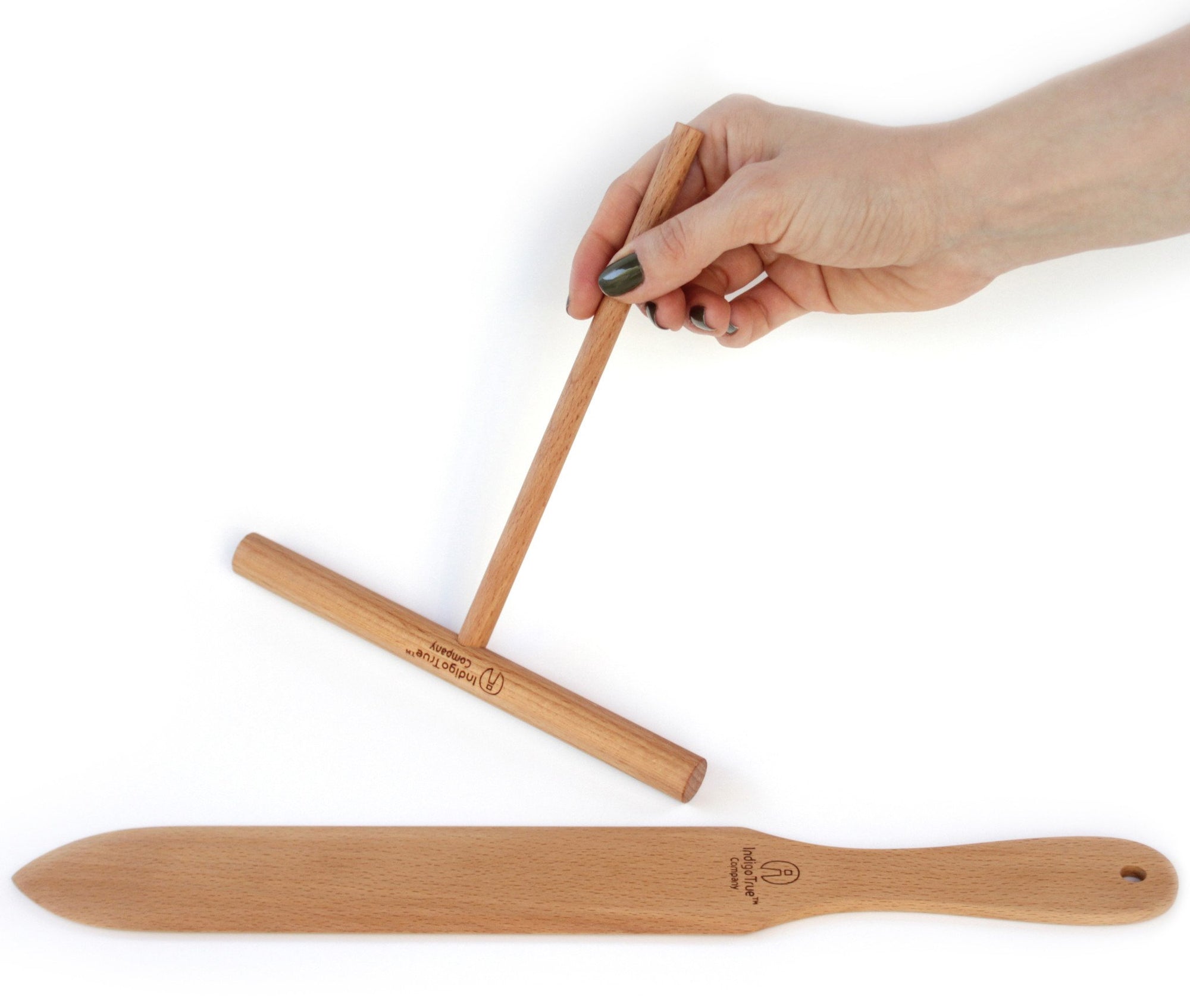 7" Crepe Spreader and 14" Spatula Set