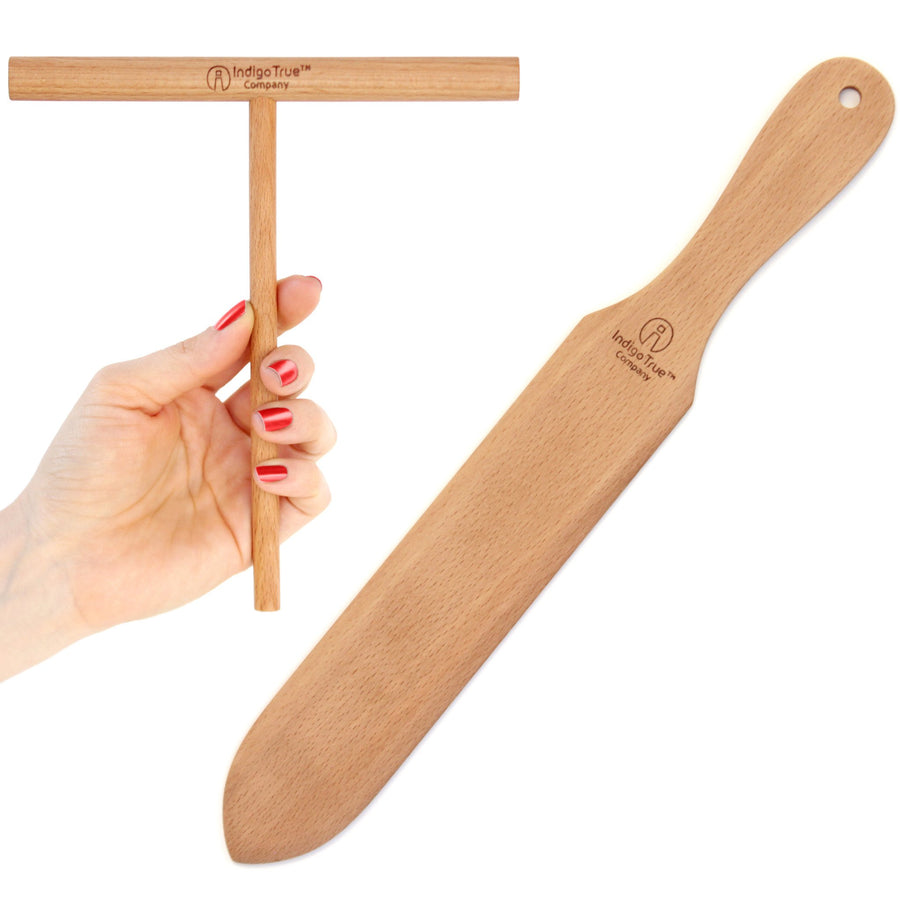 7" Crepe Spreader and 14" Spatula Set