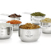 6 piece Measuring Cups Set with Conversions Magnet