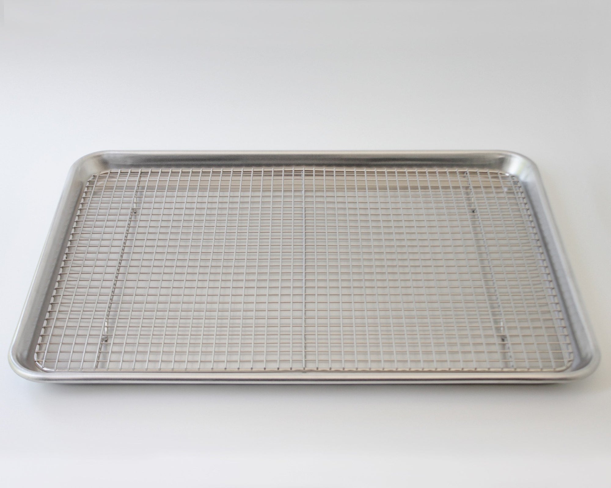 Baking Tray With Wire Rack Set 304 Stainless Steel Baking Sheet Pan BBQ Tray  Oven Rack For Cooking Roasting Grilling Baking Tool