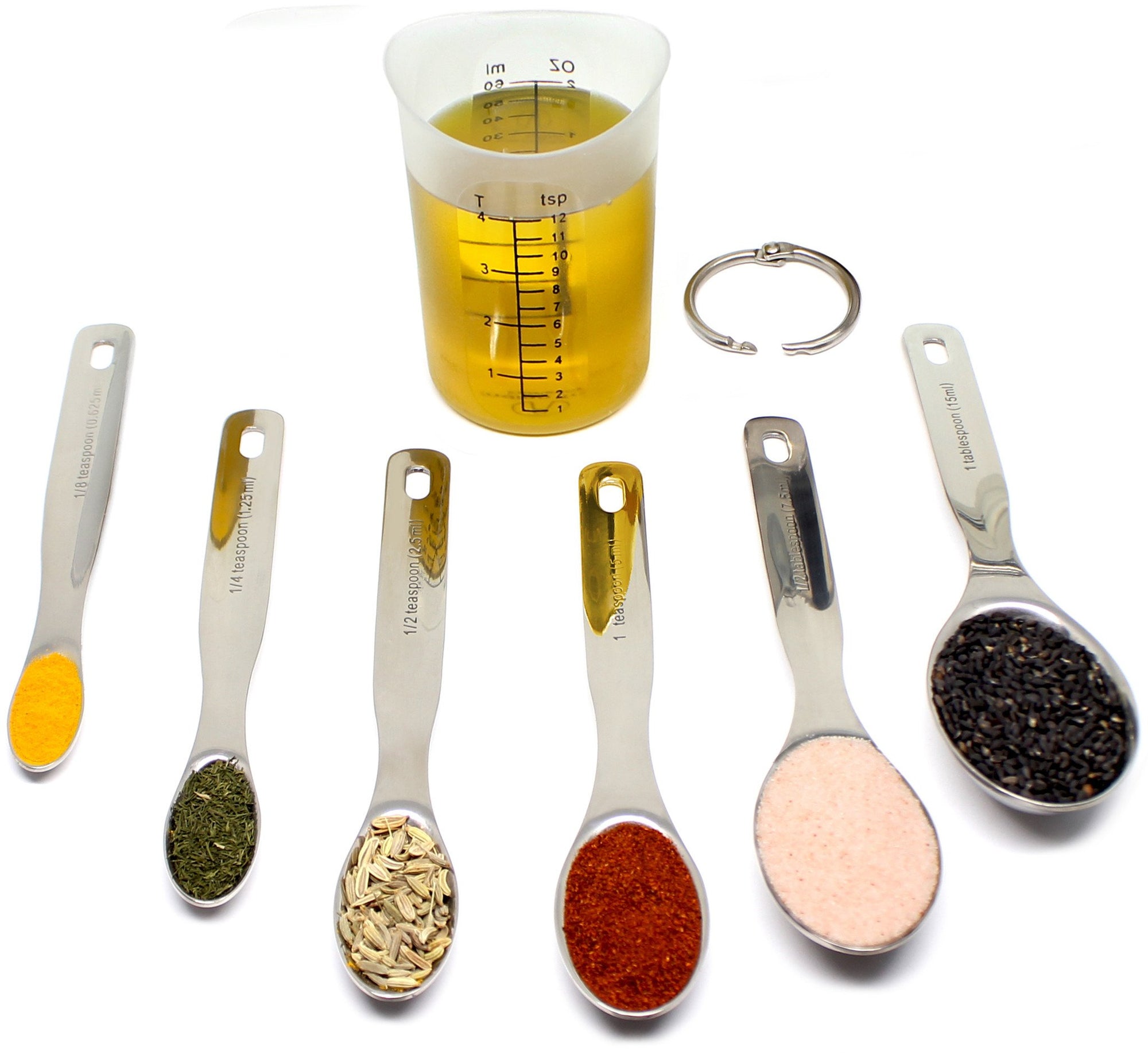 Measuring Spoons - Round Copper Set of 6 (Retail) – VanillaPura