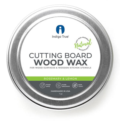 Cutting Board Wood Wax - Rosemary & Lemon (1oz)